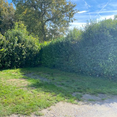 STAANPLAATS - Grote staanplaats voor caravan, camper, bestelwagen en grote tent