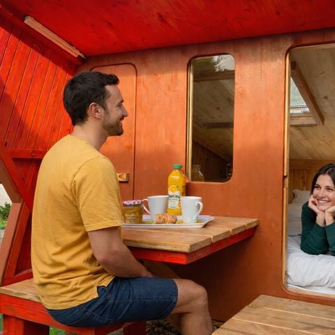 Alojamiento 2 personas - Cabane étape - sin instalaciones sanitarias