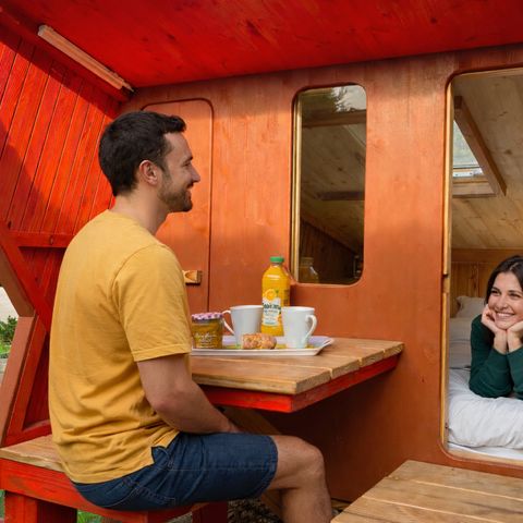 ALOJAMIENTO INUSUAL 2 personas - Cabane étape - sin instalaciones sanitarias