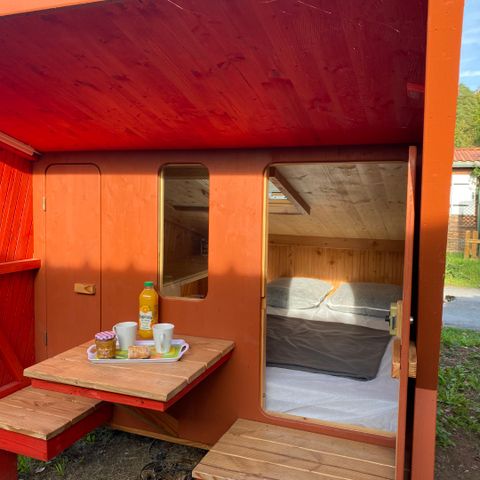 HÉBERGEMENT INSOLITE 2 personnes - Cabane étape - sans sanitaires