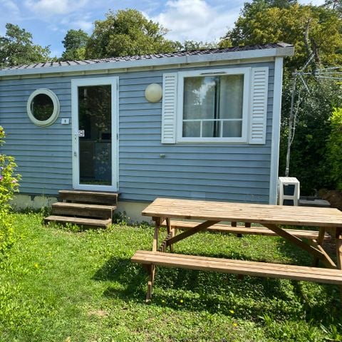 Mobilhome 2 personnes - 15m² - 1 chambre - Sans terrasse
