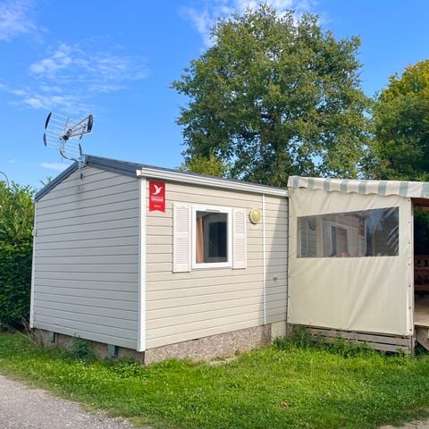 Mobilhome 4 personnes - 30-35 m² - 2 chambres avec terrasse