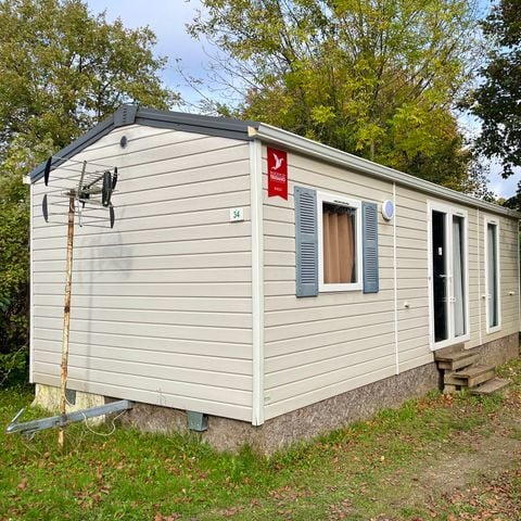Stacaravan 4 personen - 32m² - 2 kamers - Zonder terras