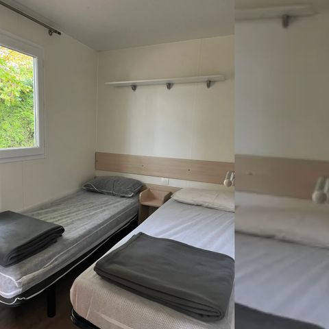 BUNGALOW 6 personnes - Mobil-home - 37m² - 3 chambres sans terrasse