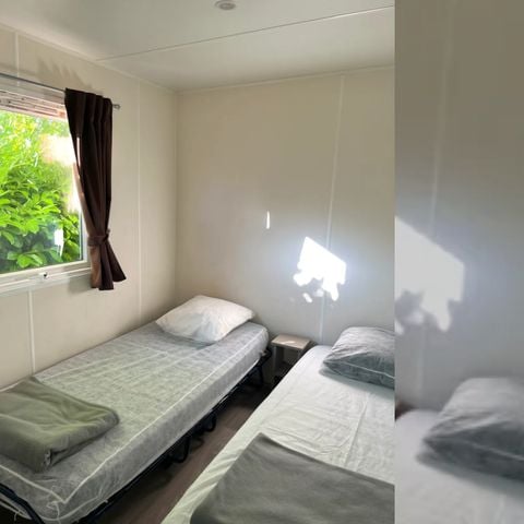 Mobilhome 6 personnes - 37m² - 3 chambres - Sans terrasse