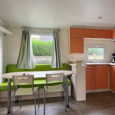 Stacaravan 6 personen - 37m² - 3 kamers - Zonder terras