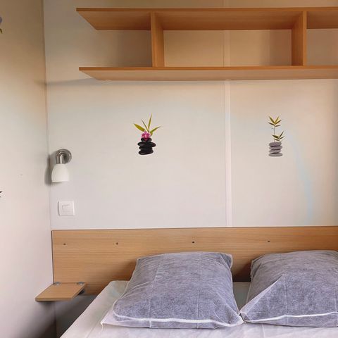 Mobilheim 2 Personen - Mobilheim - 15m² - 1 Schlafzimmer mit Terrasse