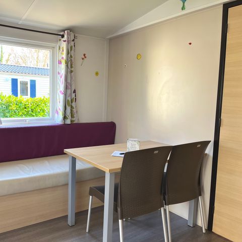 Mobilheim 2 Personen - Mobilheim - 15m² - 1 Schlafzimmer mit Terrasse