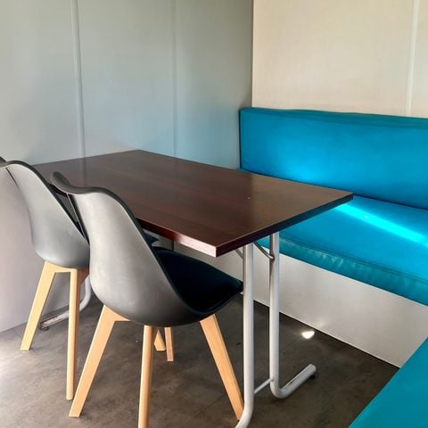 Mobilheim 2 Personen - Mobilheim - 15m² - 1 Schlafzimmer mit 2 Einzelbetten ohne Terrasse