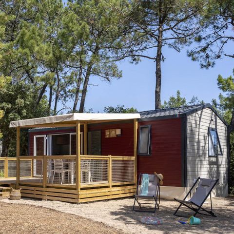 Mobilhome 4 personas - Chalet Omaha para 4 personas, 2 dormitorios, aire acondicionado, ****