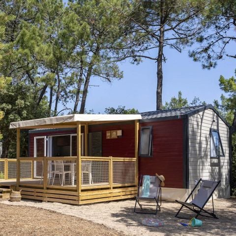 Stacaravan 4 personen - Cottage Omaha 4p 2 slaapkamers airco ****