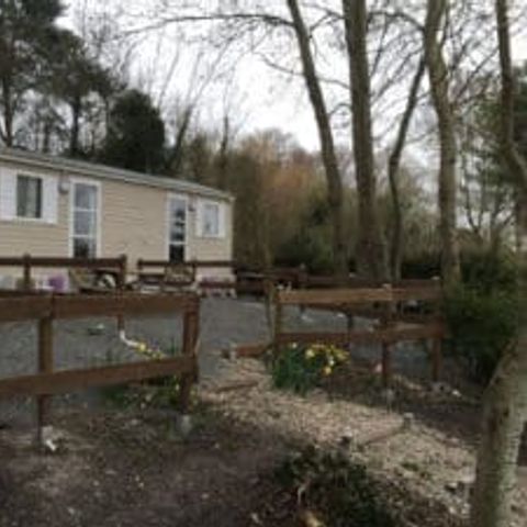 MOBILE HOME 2 people - 02-Mobil-Home Mitoyen Standard 17m2 (1bed - 1/2 pers.) + TV + Air conditioning - price for 2 people