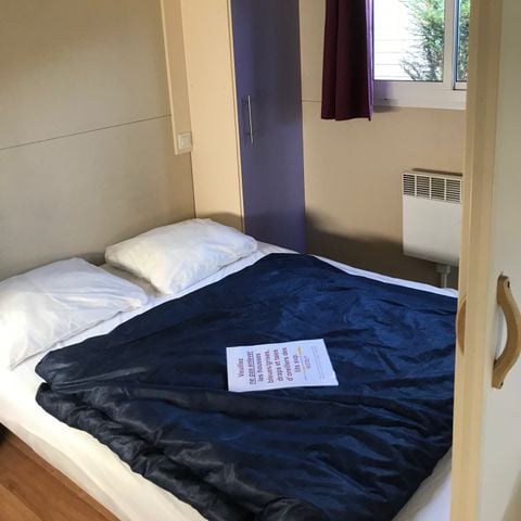 CHALET 2 people - 06-Chalet Confort 24m2 (2ch - 1/5 pers.) + Covered terrace + TV + Air conditioning - price for 2 people