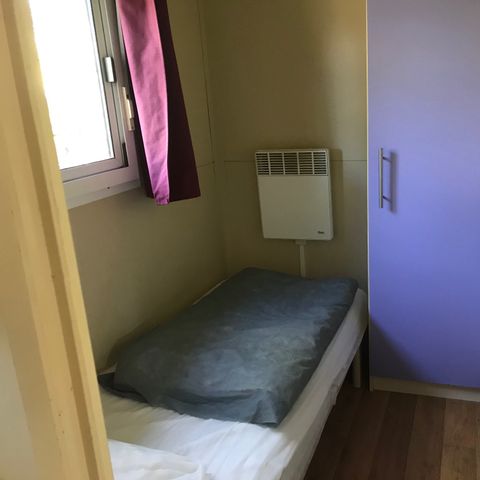 Chalet 2 persons - 06-Chalet Confort 24m2 (2ch - 1/5 pers.) + Covered terrace + TV + Air conditioning - price for 2 people