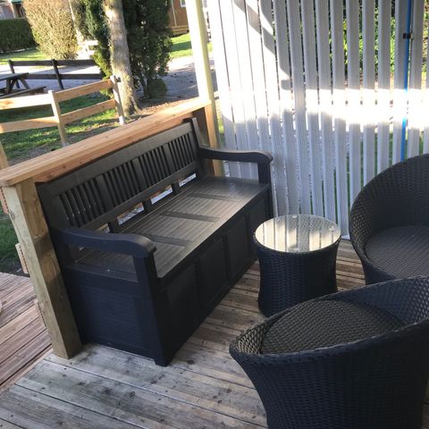 CHALET 2 persone - 06-Chalet Confort 24m2 (2ch - 1/5 pers.) + Terrazza coperta + TV + Aria condizionata - prezzo per 2 persone