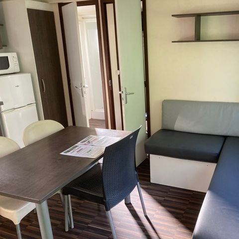MOBILHOME 2 personas - 08-Mobil-Home Confort 32m2 (2bed - 2/6 pers.) + TV + Aire acondicionado - precio para 2 personas