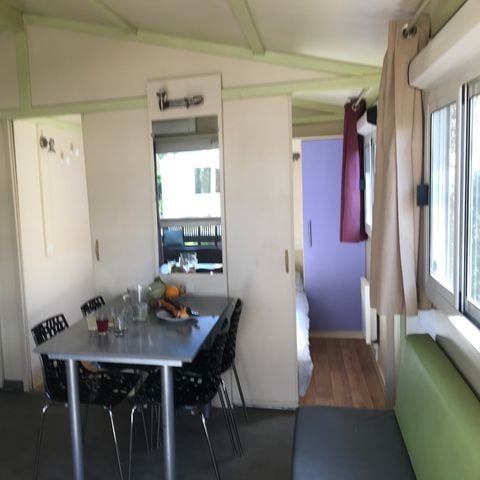 Chalet 2 personen - 10-Chalet du Belier Confort 24m2 (2bed - 5pers) + Jaccuzzi + opgemaakte bedden + handdoek + drankenpakket - prijs voor 2 personen