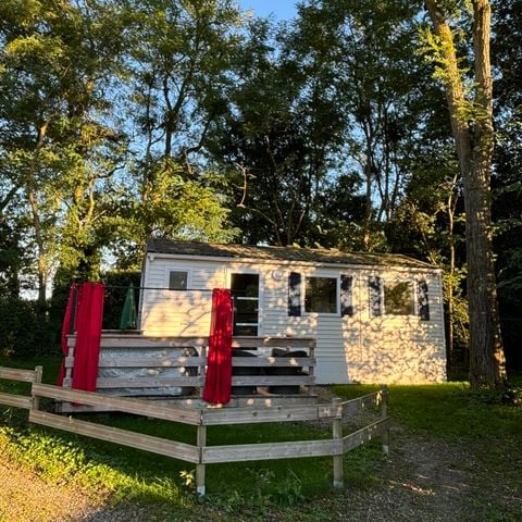 Bungalow 2 Personen - 11-Bungalow Les Croisettes 30m2 (2Sch - 2/6Pers) + Jaccuzzi + gemachte Betten + Handtuch + Getränkekit - Preis für 2 Personen