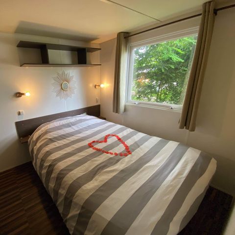 Bungalow 2 persons - Les Croisettes 30m2 - 2bed - 2/6pers - Jaccuzzi - Beds made up - Towel - Drinks kit - Price for