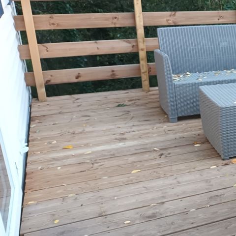 MOBILE HOME 2 people - 09-Mh Grand Confort 6 pers with large terrace - price for 2 people