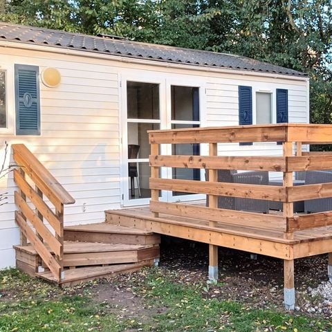 MOBILE HOME 2 people - 09-Mh Grand Confort 6 pers with large terrace - price for 2 people