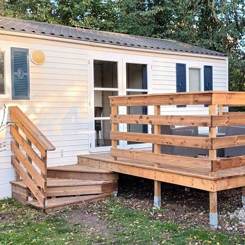 MOBILE HOME 2 people - 09-Mh Grand Confort 6 pers with large terrace - price for 2 people