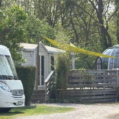 Bungalow 2 persons - 14-Bungalow du Gorguet 40m2 (2ch -2/6pers.) + Jaccuzzi + Beds made up + towel + drinks kit + TV - price for 2 people