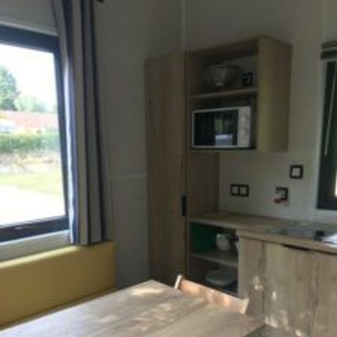 Tiny house 2 personnes - 16-Tiny House 17m2 (2ch - 1/4 pers.) + Jaccuzzi + Lits faits + serviette + kit boisson + TV + clim - prix pour 2 personnes