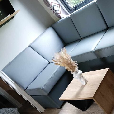 TENTE TOILE ET BOIS 2 personnes - 21-Lodge de Luxe + jacuzzi plein air+ lits faits + serviettes + kit boissons chaudes - prix pour 2 personnes