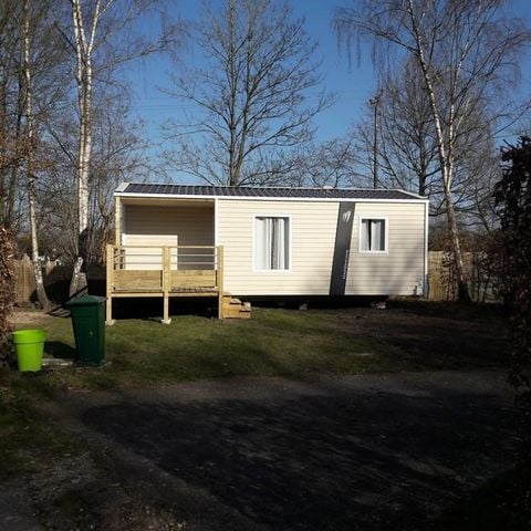 Stacaravan 5 personen - Huisje Bamboe Familie Baby