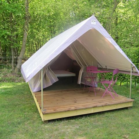 ZELT 2 Personen - Canada Treck Zelt (ohne Sanitäranlagen - ohne Küche)