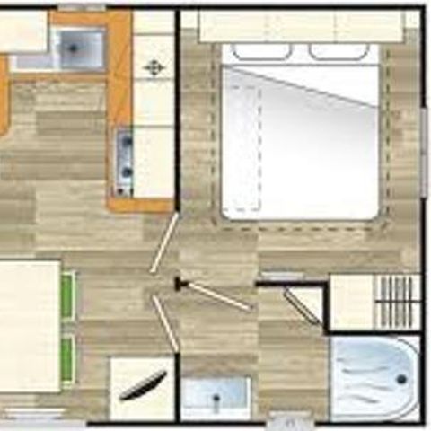 Mobile home 5 persons - Mobile home family kids 5 people