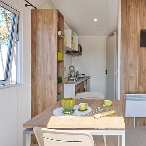 Stacaravan 2 personen - Stacaravan - Stuido 1 kamer 2 pers.