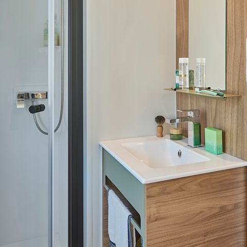 Stacaravan 2 personen - Stacaravan - Stuido 1 kamer 2 pers.