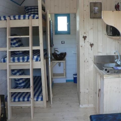 UNIEKE ACCOMMODATIE 2 personen - Pionier trolley, PMR