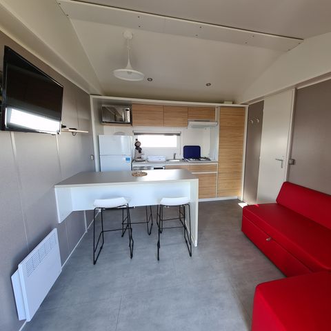 MOBILHOME 4 personas - Premium Plus, con jardín privado