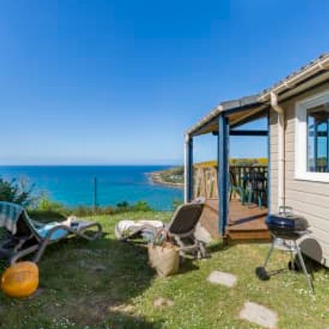 Chalet 5 persons - Chalet 4/5p 2bed Sea View ****** (in French)