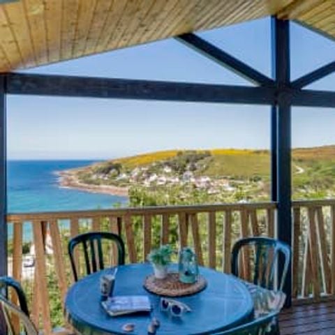 Chalet 5 persons - Chalet 4/5p 2bed Sea View ****** (in French)