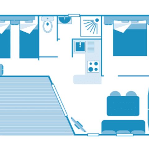 CHALET 5 personas - Chalet 5p 2ch Sea View ****** (en francés)