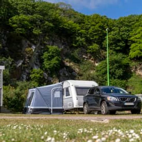 Stellplatz - Stellplatz mit Meerblick Premium