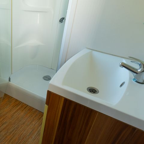 Stacaravan 2 personen - Comfort stacaravan - 16 m² - 1 slaapkamer zeezicht