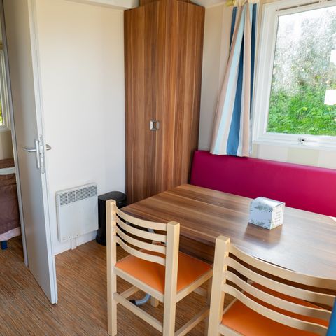 BUNGALOW 2 personnes - Mobil Home confort - 16 m² - 1 chambre vue mer