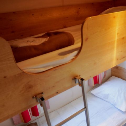 AUßERGEWÖHNLICHE UNTERKUNFT 4 Personen - Roulotte - 20 m² - 2 Zimmer mit Meerblick