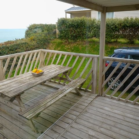 Mobile home 4 persons - Comfort mobile home - 25 m² - 2 bedrooms sea view