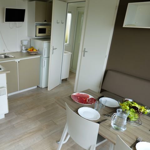 Mobilhome 4 personnes - Confort - 25 m² - 2 chambres - Vue mer
