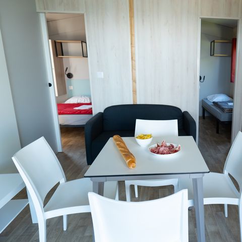 Chalet 4 personnes - Premium - 27 m² - 2 chambres - Vue mer