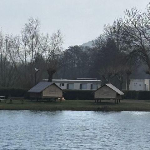 CANVAS AND WOOD TENT 2 people - CAMPANNA BORD D'ETANG
