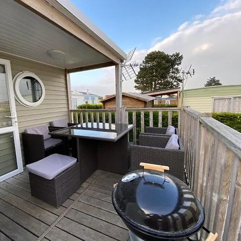 Stacaravan 4 personen - 2 slaapkamers - TV