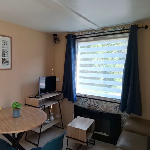 MOBILHOME 2 personas - LE ROSEAU Parcela 13- 1 dormitorio