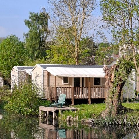 MOBILE HOME 4 people - LA PARNASSIE DES MARAIS Plot 57- 2 bedrooms